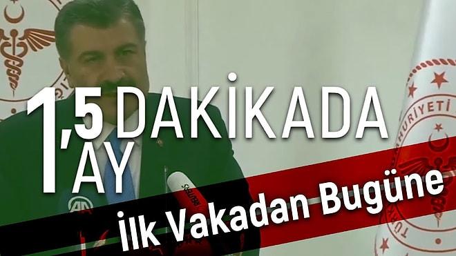 1 Dakikada 1 Ay: İlk Vakadan, Sokağa Çıkma Yasağına Türkiye!