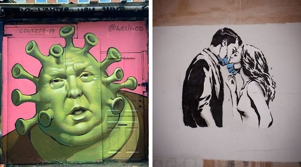 12 самых правдивых граффити, связанных с коронавирусом
