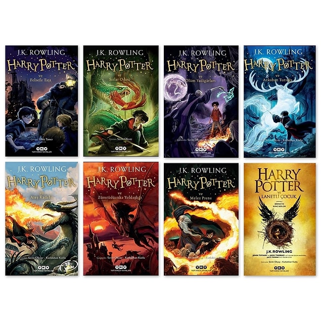 1. En bildiklerimiz ve sevdiklerimizle başlayalım: Harry Potter - J. K. Rowling