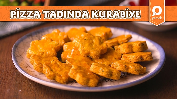 Bu Kurabiye Bir Başka! Ağızda Dağılan Nefis Pizza Kraker Tadında Kurabiye Nasıl Yapılır?