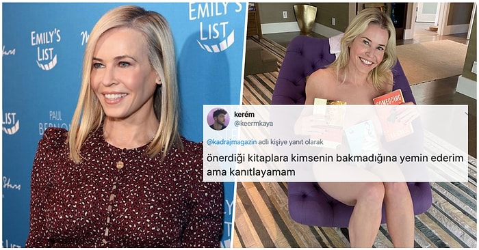 Ünlü Oyuncu Chelsea Handler Karantinada Okunacak Kitap Önerileri Yaparken Muazzam Bir Yol Seçti!