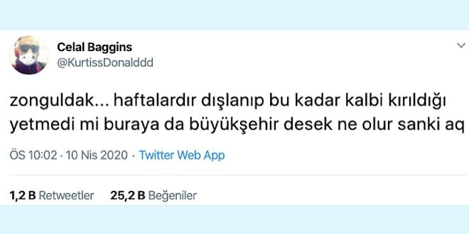 30 Büyükşehir ve Zonguldak İfadesindeki "Ve Zonguldak'a" Kafayı Takıp Güldüren 16 Kişi