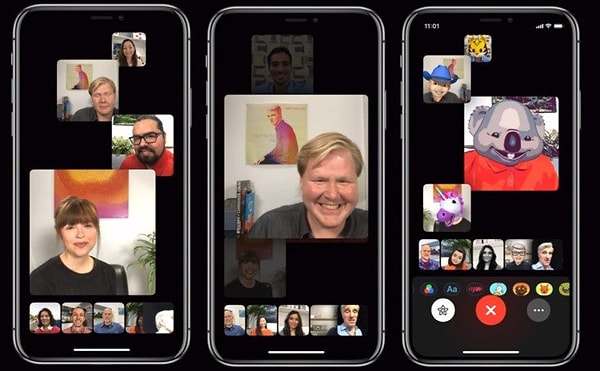 2. Aynı anda 32 kişiyle Grup FaceTime