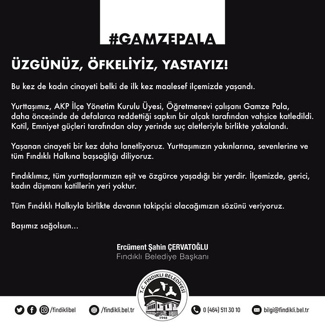 "Üzgünüz, öfkeliyiz, yastayız"