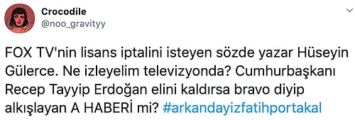 Hüseyin Gülerce, Fatih Portakal İçin 'Etki Ajanı' Dedi ve Fox TV'nin Lisansının İptal Edilmesini İstedi