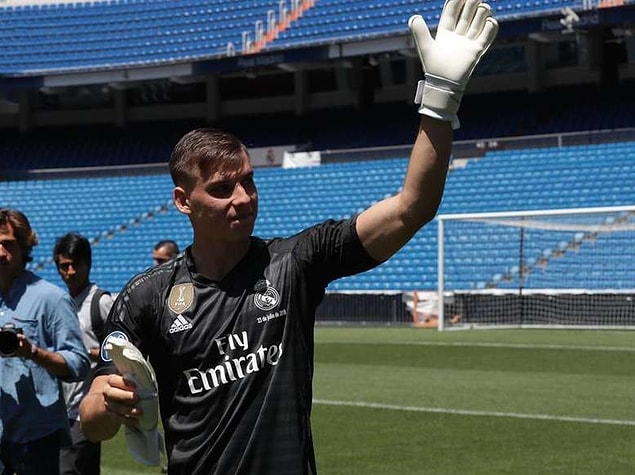 9. Andriy Lunin / Piyasa Değeri: 2.7 milyon euro
