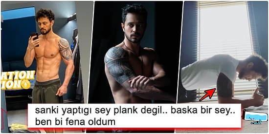 Libidoların Tavan Olduğu Karantina Günlerinde Murat Boz'un Yaptığı Spor Paylaşımlarına Gelen Birbirinden Komik Tepkiler