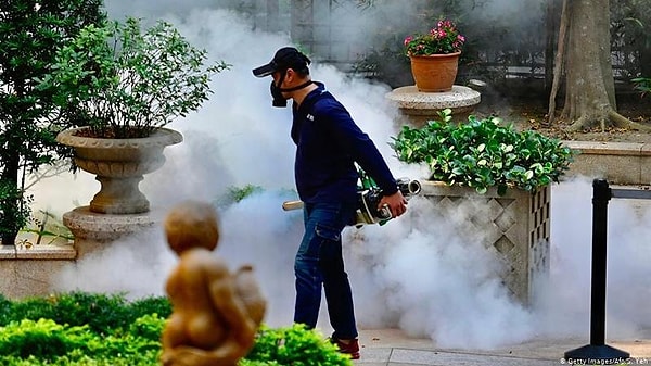 В январе Инвэнь приняла 124 различных меры предосторожности по всей стране и объявил карантин.