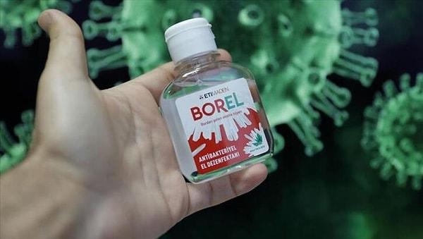 Uzun süredir konuşulan yerli dezenfektan Borel'in satışa çıktığı açıklandı.