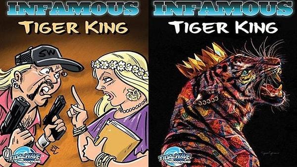 15. TidalWave Productions'a göre, popüler Netflix belgesel serisi “Tiger King”, haziran ayında yeni bir çizgi roman serisinin konusu olacak.