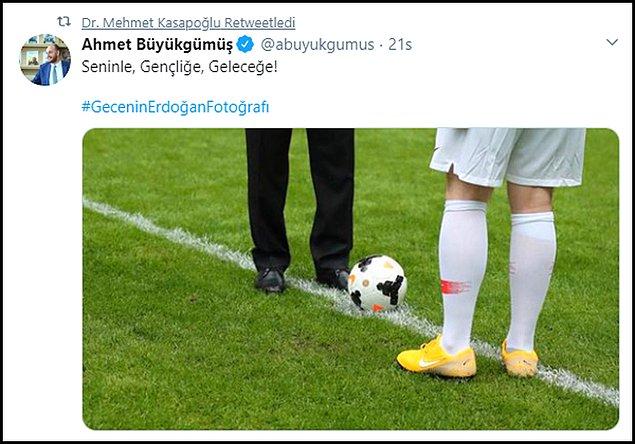 Gençlik ve Spor Bakanı da AKP Gençlik Kolları'nın paylaşımını retweet etti