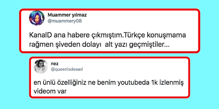 En Ünlü Özelliklerini Paylaşırken Hem Güldüren Hem de 'Vay be' Dedirten 18 kişi