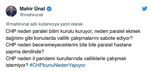 AKP'li Mahir Ünal CHP'li Belediyelerin Ekmek Dağıtımına 'Ayrı Baş Çekmek' Dedi: 'Devletteki Karşılığı Paralel Yapıdır'