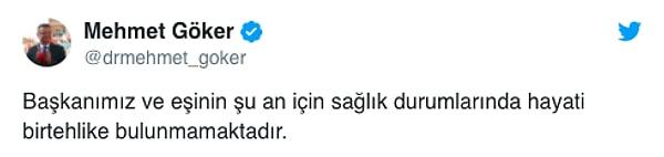 CHP Burdur Milletvekili Mehmet Göker durumlarının iyi olduğunu belirtti