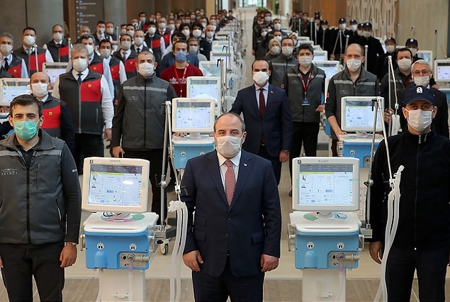 "Yerli ve milli ventilatörümüz kullanıma hazır hale getirilmiştir"
