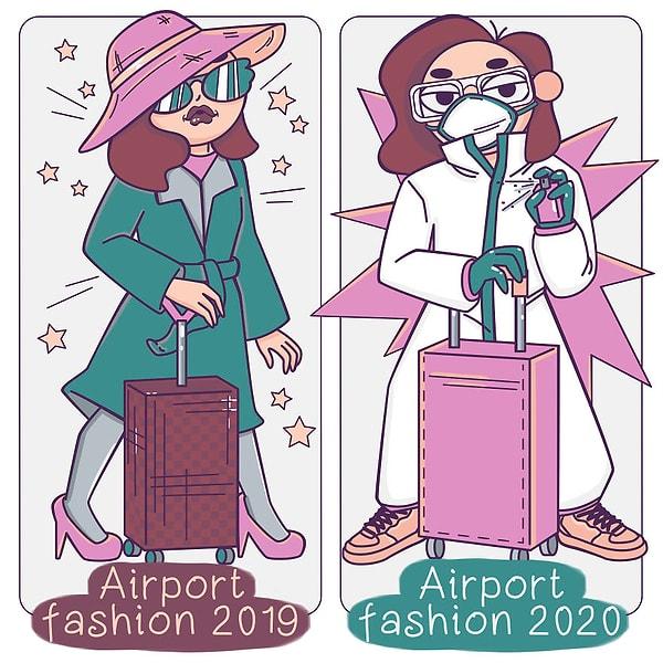 18. 2019’da havaalanı modası/ 2020’de havaalanı modası: