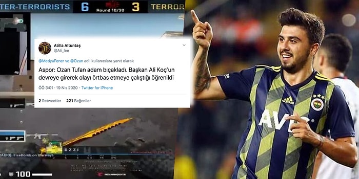 Ozan Tufan, Profesyonel CS:GO Oyuncusu Xantares'e Bıçak Attı Sonrasında Şarkıyı Patlattı!