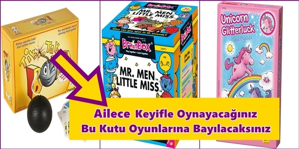 Tüm Aile İçin Eğlence Zamanı: Çok Fazla Bilinmeyen Eğitici Kutu Oyunları