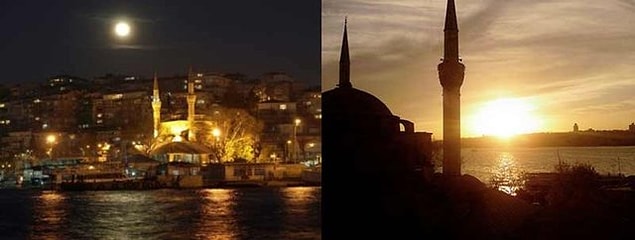 Edirnekapı'ndaki Mihrimah Sultan Camii, diğer Osmanlı imparatorluk camilerinden farklı olarak sadece bir minareye sahiptir.