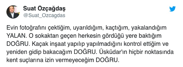 Sonrasında CHP Üsküdar İlçe Başkanı yaşanan olayda bir yakalanma olmadığını söyledi