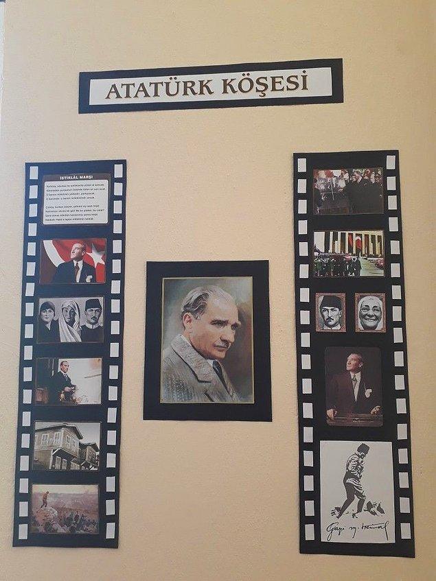 5. Atatürk köşesi hazırlamak