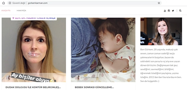 Her şey İtalya'da öğrenciyken yaptığı toplu bir makyaj alışverişini paylaşmak istemesiyle başlamış. Blog sayfası da böylelikle ortaya çıkmış.
