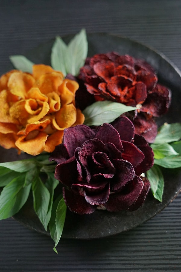 4. Чипсовые розы