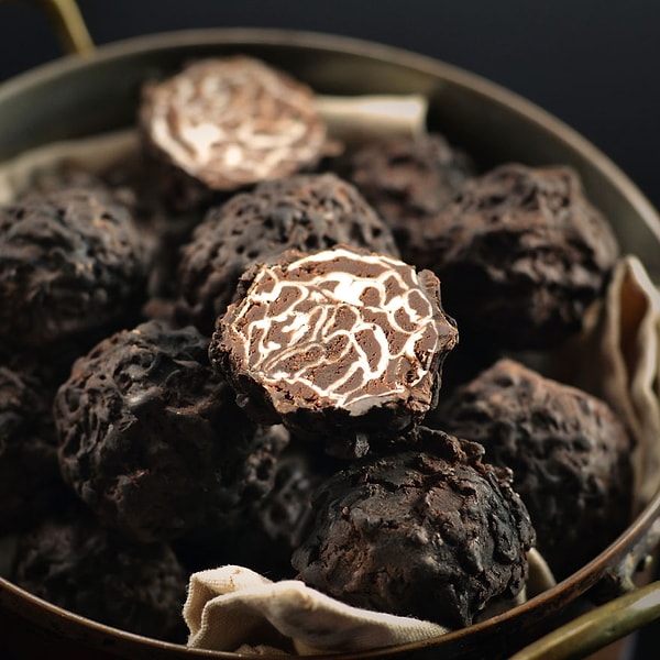 16. Шоколадные трюфельные трюфели с трюфелями