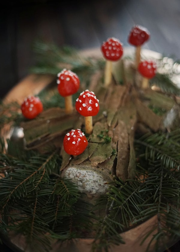 29. Пикантное грибное бревно