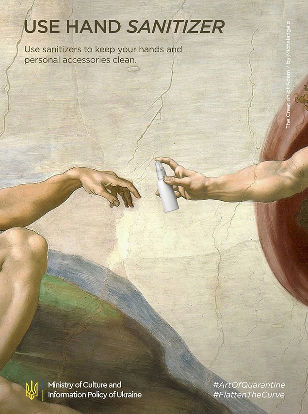 5. Michelangelo, ''The Creation Of Adam''
