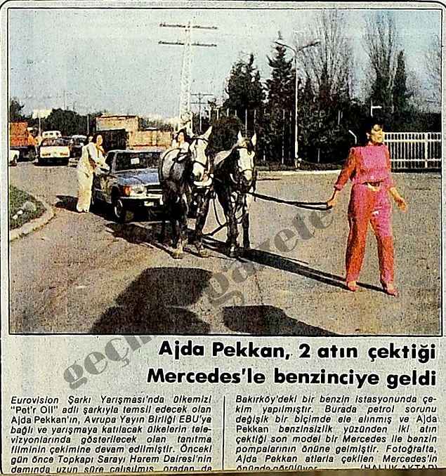 Döneminin gazetesinde çıkan bir haber: