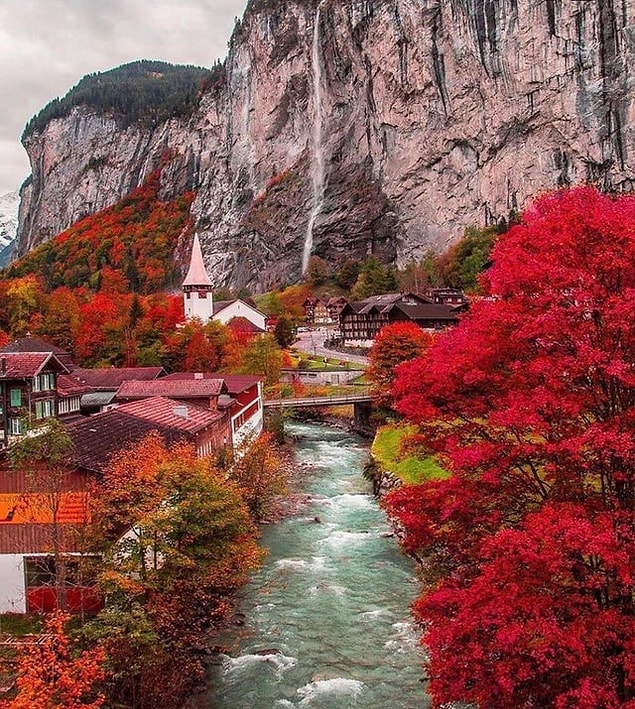 4. İsviçre'de bir kasaba