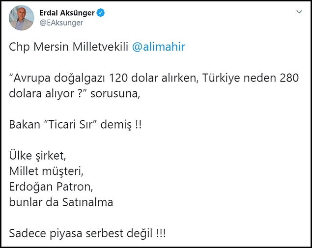 📌 'Ticari sır' konusu sosyal medyanın gündeminde