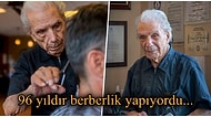 Hayatının 96 Yılını Mesleğine Adayarak 108 Yaşına Kadar Çalışan Dünyanın En Yaşlı Berberi: Anthony Mancinelli