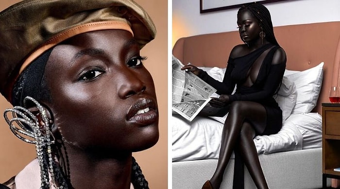 Красота 10 самых популярных африканских моделей с очень темной кожей