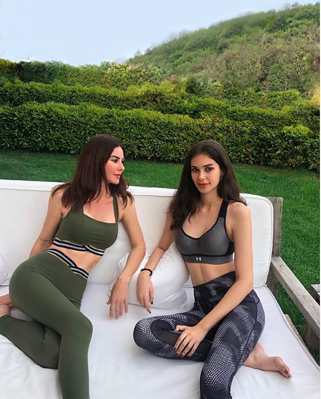 4. Defne Samyeli, kızı Deren Talu ile paylaştığı bu fotoğrafla olay yarattı!