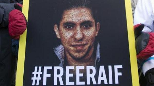 Raif Badawi'nin cezası tepki çekmişti...