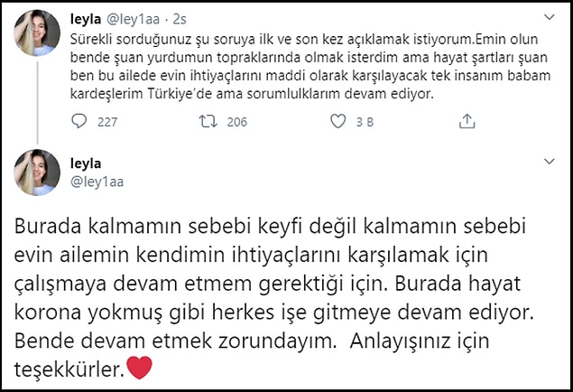 Türkiye'ye neden gelmediği ile ilgili de bu açıklamayı yaptı. 👇