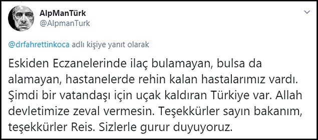 Sağlık Bakanı ve Cumhurbaşkanı Erdoğan için övgü dolu binlerce paylaşım yapıldı