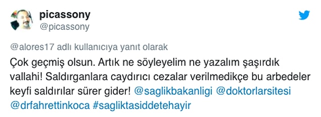 Yaşanan bu olay sonrası sosyal medyadan da tepkiler geldi...