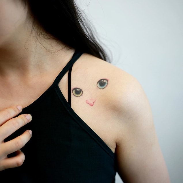 1. Bu kedi deseni: