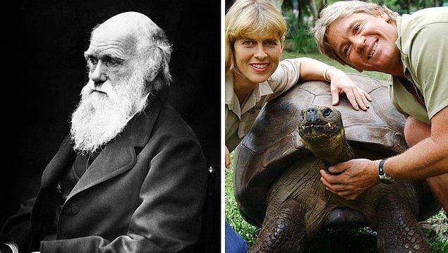 8. Görmüş olduğunuz bu kaplumbağa, 2016 yılında vefat eden 'Harriet'. Kendisi aynı zamanda Charles Darwin'i şahsen görme şansına erişmiş olan tek kaplumbağaydı.
