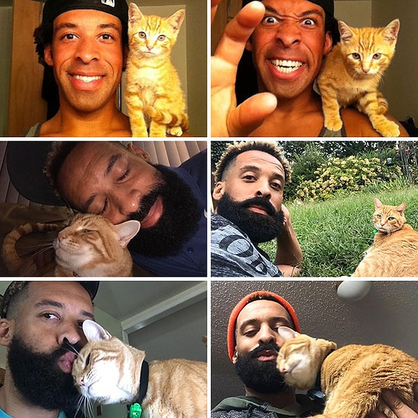 5. Это Лео, и мы с ним с 2012 года. Он родился у меня во дворе под лестницей, и я спас его. Мы очень любим друг друга