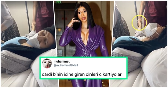 Pandeminin Ortasında Sosyal Mesafe Falan Demeden Çığlık Çığlığa Paket Ağdası Yaptırdığı Anları Paylaşan Cardi B