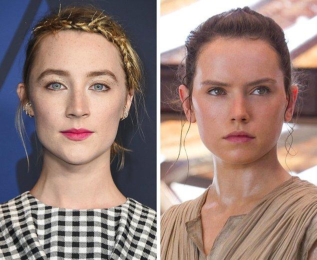 12. Saoirse Ronan, 'Star Wars: Güç Uyanıyor' filmindeki Ray rolü için seçmelere katıldığını açıkladı.