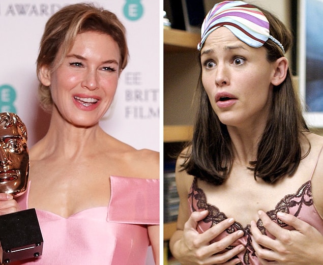 15. Renée Zellweger, 'Keşke 30 Olsam' filminde oynayabilirdi ancak onun yerine rolü Jennifer Garner aldı.
