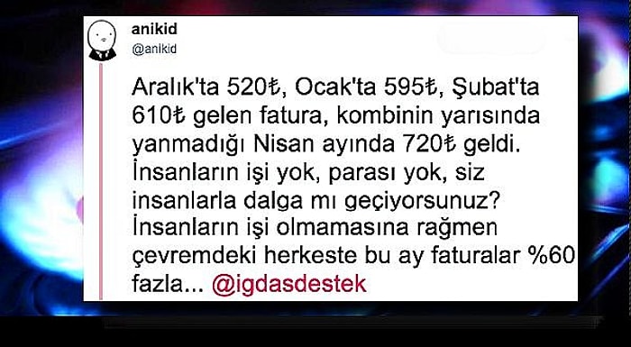 Yeni Gelen Doğalgaz Faturalarını Görünce 'Ortalama' Sinir Krizi Geçiren İnsanların İsyanları