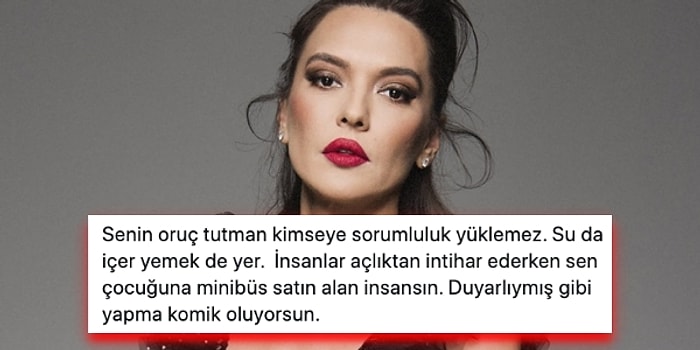 Oruç Tutan Demet Akalın Canlı Yayında Su İçenlere Tepki Gösterdi, Ardından Kapak Gibi Cevaplar Gecikmedi