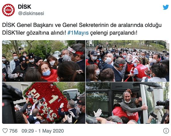 DİSK Başkanı Çerkezoğlu, sendika yöneticileri ve birçok işçi gözaltına alındı