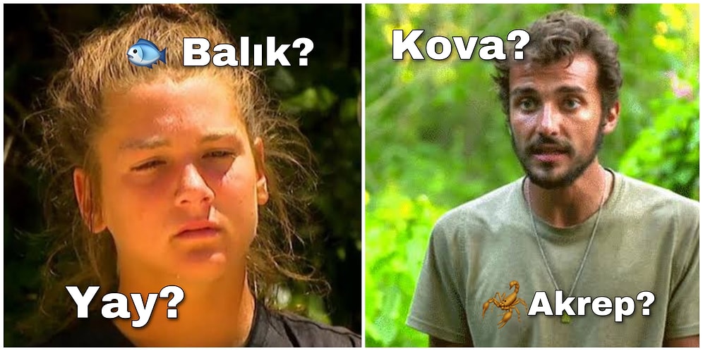 Survivor Yarışmacılarının Burçlarını Tahmin Edebilecek misin?